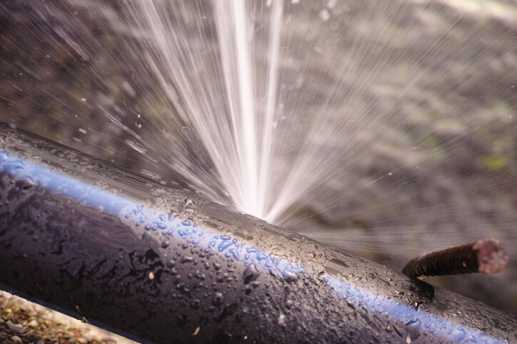 Burst pipe by Quick 2 Dry LLC