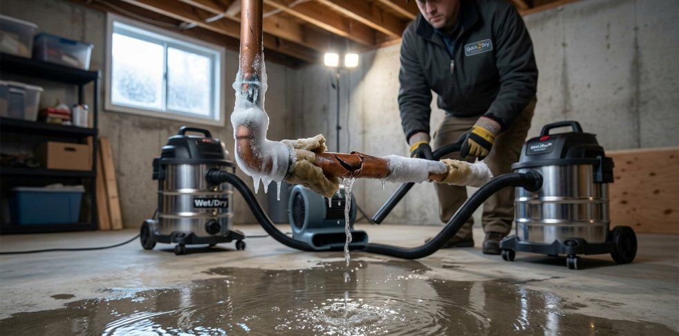Winter Pipe Bursts in Ohio: Causes, Warning Signs, and Prevention Tips